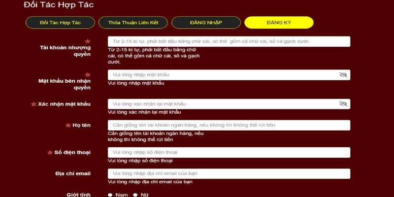 Cụ thể từng bước tiến hành quy trình đăng ký liên kết Cụ thể từng bước tiến hành quy trình đăng ký liên kết