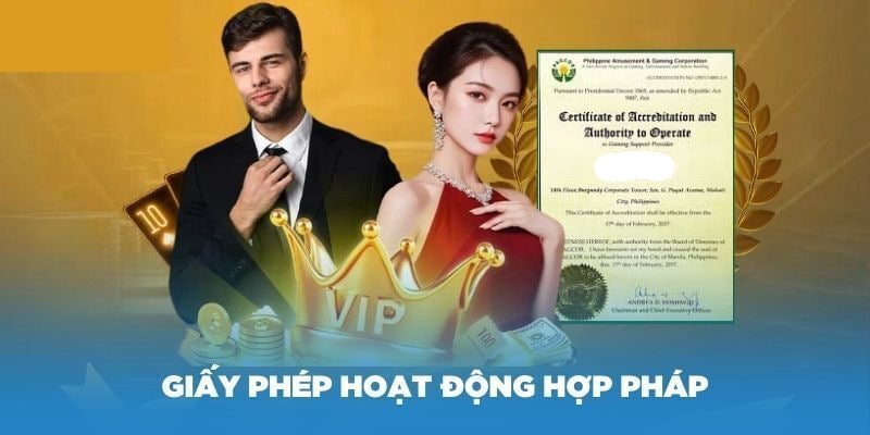 Giấy phép hoạt động của 33WIN Giấy phép hoạt động của 33WIN